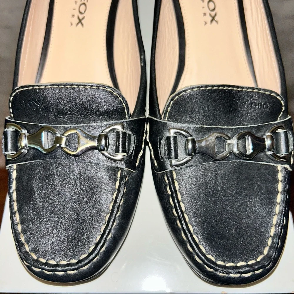 Geox heels size 39 1/2‎